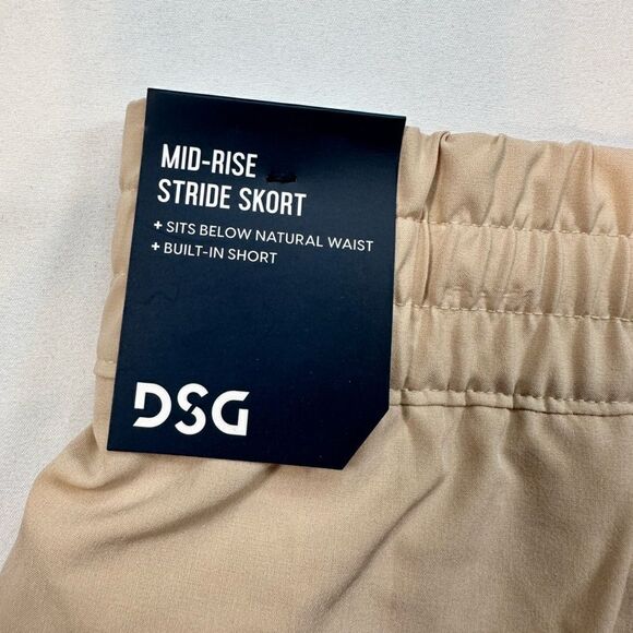 NWT DSG Plus Size Mid Rise Stride Skort Built on Biker Shorts Pocket - Size XXL - Picture 8 of 13